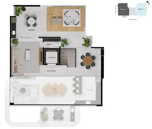 Imagem Apartamento com 4 Quartos à Venda, 149 m² em Gutierrez - Belo Horizonte Imagem Apartamento com 4 Quartos à Venda, 149 m² em Gutierrez - Belo Horizonte