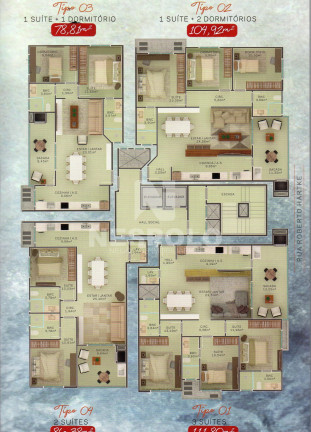 Imagem Apartamento com 1 Quarto à Venda, 104 m² em Gravatá - Navegantes Imagem Apartamento com 1 Quarto à Venda, 104 m² em Gravatá - Navegantes