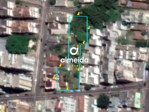 Terreno à Venda, 2.350 m² em Nossa Senhora De Fátima - Santa Maria