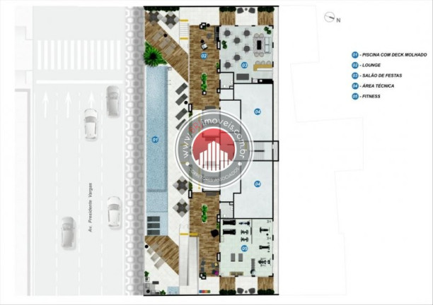 Imagem Apartamento com 1 Quarto à Venda, 37 m² em Centro - Rio De Janeiro