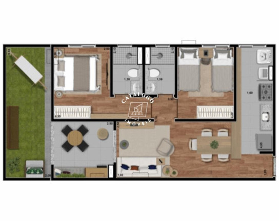 Imagem Apartamento com 2 Quartos à Venda, 61 m² em Loteamento Santa Marta - Ribeirão Preto Imagem Apartamento com 2 Quartos à Venda, 61 m² em Loteamento Santa Marta - Ribeirão Preto