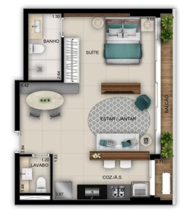 Imagem Apartamento com 3 Quartos à Venda, 223 m² em Setor Marista - Goiânia