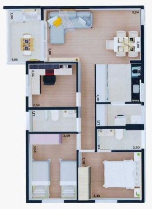 Imagem Apartamento com 3 Quartos à Venda, 68 m² em Horto Santo Antonio - Jundiaí Imagem Apartamento com 3 Quartos à Venda, 68 m² em Horto Santo Antonio - Jundiaí