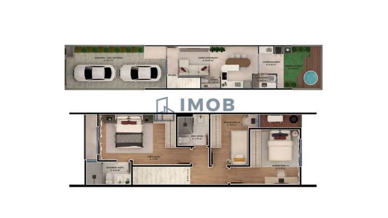 Imagem Casa com 3 Quartos à Venda, 106 m² em Jaraguá Esquerdo - Jaraguá Do Sul