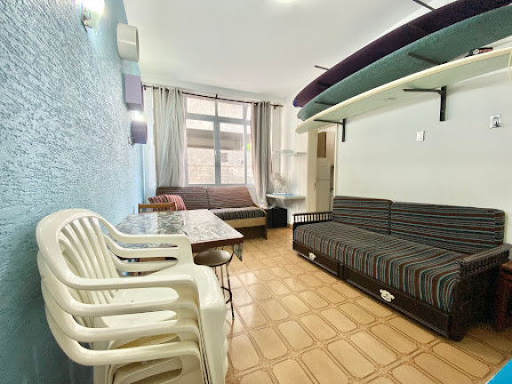 Imagem Apartamento com 1 Quarto à Venda, 47 m² em Pitangueiras - Guarujá