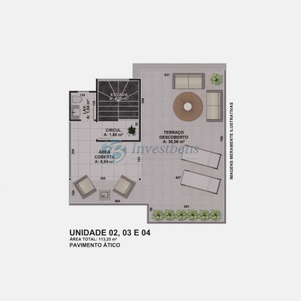 Imagem Casa de Condomínio com 3 Quartos à Venda, 113 m² em Portão - Curitiba