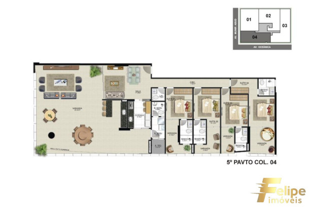 Imagem Imóvel com 4 Quartos à Venda, 221 m² em Praia Do Morro - Guarapari