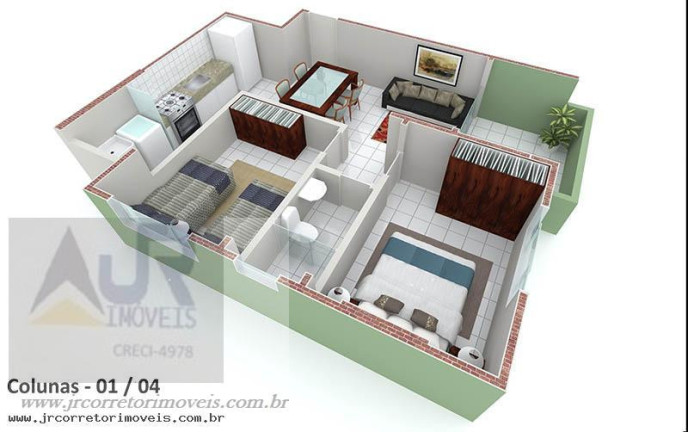 Imagem Apartamento com 2 Quartos à Venda, 90 m² em Jardim Guadalajara - Vila Velha