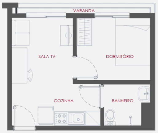 Imagem Apartamento com 1 Quarto à Venda, 36 m² em Vila Monte Alegre - São Paulo Imagem Apartamento com 1 Quarto à Venda, 36 m² em Vila Monte Alegre - São Paulo