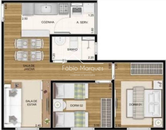 Imagem Apartamento com 2 Quartos à Venda, 46 m² em Jardim Vila Formosa - São Paulo Imagem Apartamento com 2 Quartos à Venda, 46 m² em Jardim Vila Formosa - São Paulo