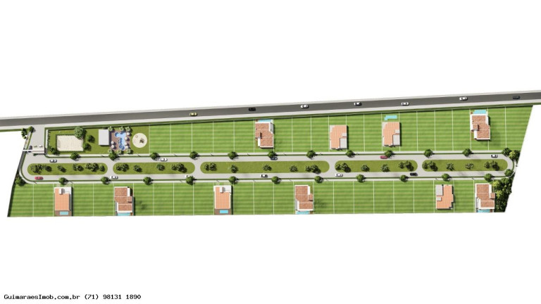 Imagem Terreno à Venda, 300 m² em Alphaville (abrantes) - Camaçari Imagem Terreno à Venda, 300 m² em Alphaville (abrantes) - Camaçari
