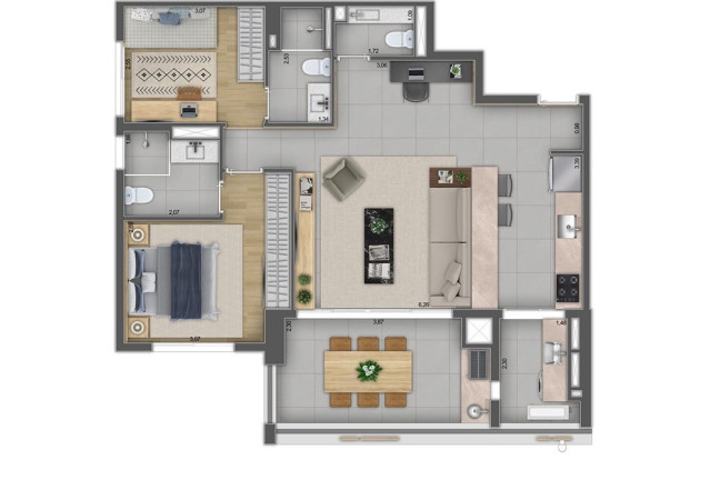 Imagem Imóvel com 2 Quartos à Venda, 85 m² em Pinheiros - São Paulo