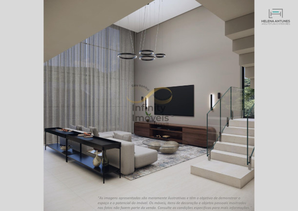 Imagem Casa de Condomínio com 4 Quartos à Venda, 407 m² em Lagoa Dos Ingleses - Nova Lima