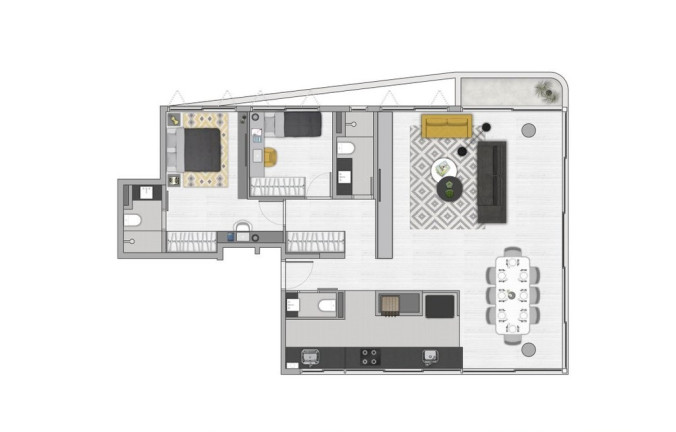 Imagem Apartamento com 3 Quartos à Venda, 110 m² em Menino Deus - Porto Alegre