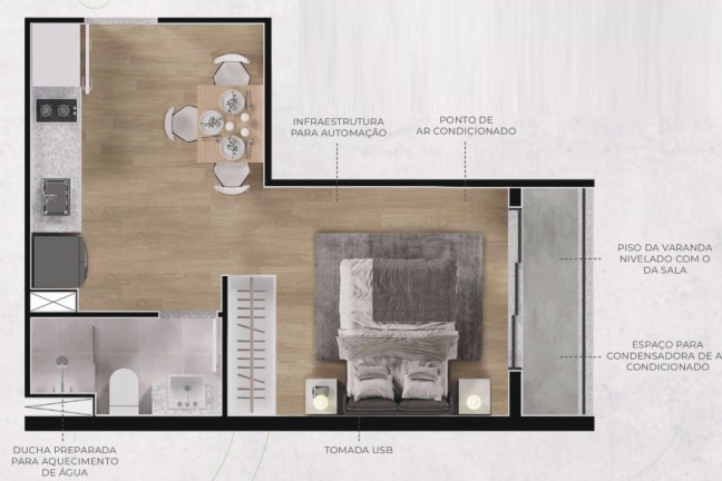 Imagem Apartamento com 1 Quarto à Venda, 100 m² em Jardins - São Paulo