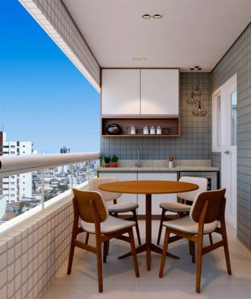 Imagem Apartamento com 2 Quartos à Venda, 69 m² em Guilhermina - Praia Grande