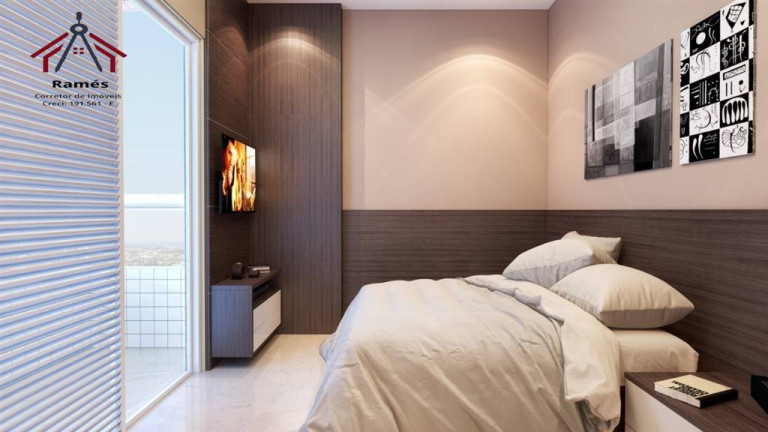 Imagem Apartamento com 2 Quartos à Venda, 76 m² em Caicara - Praia Grande