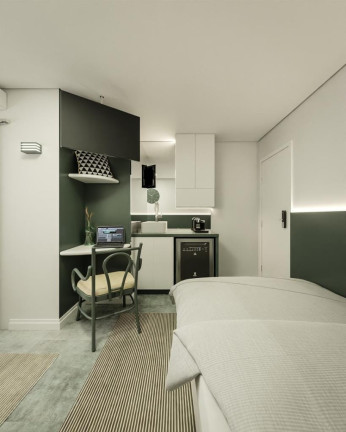 Apartamento com 1 Quarto à Venda, 14 m² em Ponte Alta - Aparecida