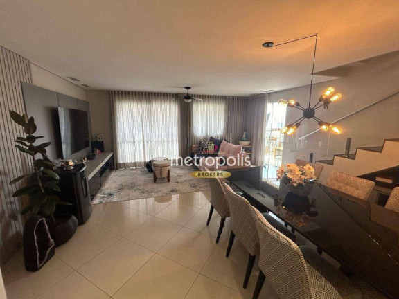 Imagem Cobertura com 3 Quartos à Venda, 167 m² em Centro - Santo André