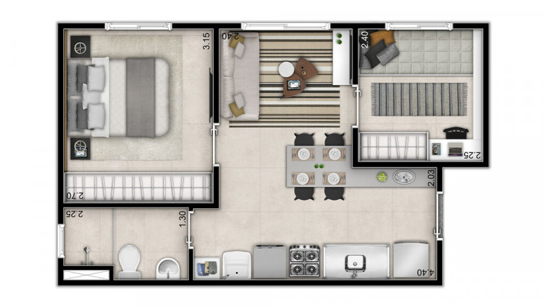 Imagem Apartamento com 2 Quartos à Venda, 35 m² em Jardim Da Saúde - São Paulo Imagem Apartamento com 2 Quartos à Venda, 35 m² em Jardim Da Saúde - São Paulo