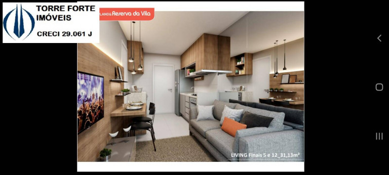 Imagem Apartamento com 1 Quarto à Venda, 27 m² em Vila Ema - São Paulo