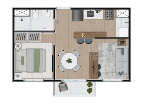 Imagem Apartamento com 2 Quartos à Venda, 39 m² em Alto Da Moóca - São Paulo Imagem Apartamento com 2 Quartos à Venda, 39 m² em Alto Da Moóca - São Paulo