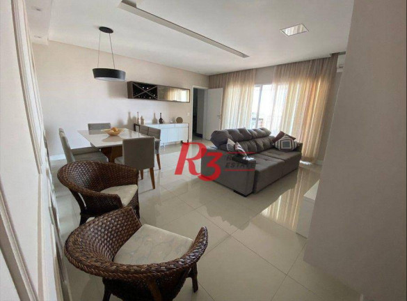 Imagem Apartamento com 3 Quartos à Venda, 150 m² em Marapé - Santos