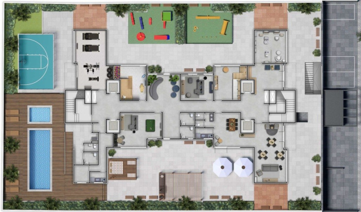 Imagem Apartamento com 2 Quartos à Venda, 43 m² em Campestre - Santo André