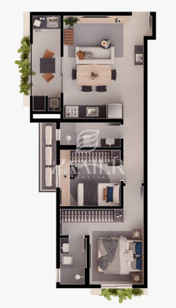 Imagem Apartamento com 2 Quartos à Venda, 58 m² em Costa E Silva - Joinville Imagem Apartamento com 2 Quartos à Venda, 58 m² em Costa E Silva - Joinville