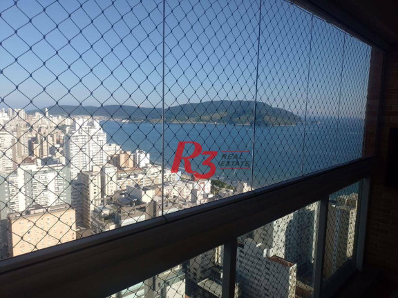 Imagem Apartamento com 3 Quartos à Venda ou Locação, 204 m² em Embaré - Santos