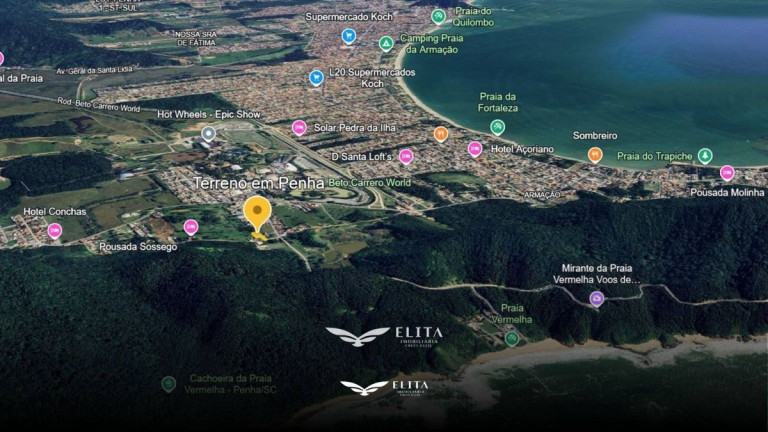 Imagem Terreno à Venda, 854 m² em Armação - Penha Imagem Terreno à Venda, 854 m² em Armação - Penha