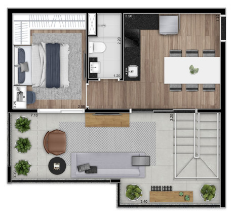 Imagem Cobertura com 1 Quarto à Venda, 74 m² em Vila Madalena - São Paulo Imagem Cobertura com 1 Quarto à Venda, 74 m² em Vila Madalena - São Paulo