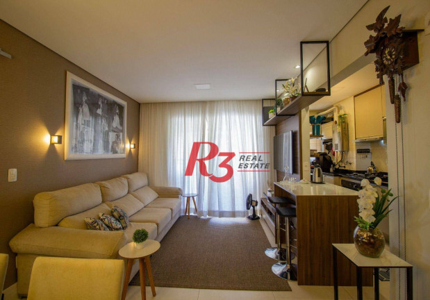 Imagem Apartamento com 3 Quartos à Venda, 84 m² em Marapé - Santos Imagem Apartamento com 3 Quartos à Venda, 84 m² em Marapé - Santos