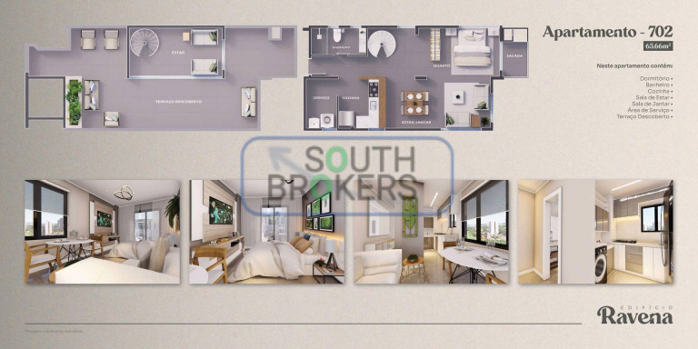 Imagem Apartamento com 2 Quartos à Venda, 27 m² em Hauer - Curitiba