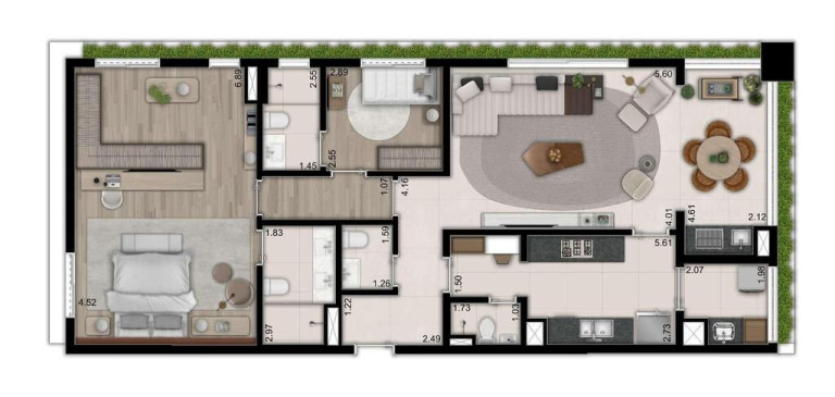 Imagem Apartamento com 3 Quartos à Venda, 172 m² em Bela Aliança - São Paulo