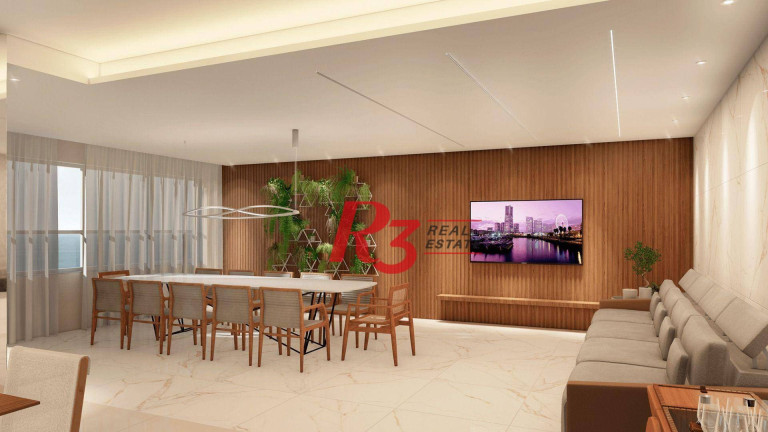 Imagem Apartamento com 3 Quartos à Venda, 170 m² em Aparecida - Santos