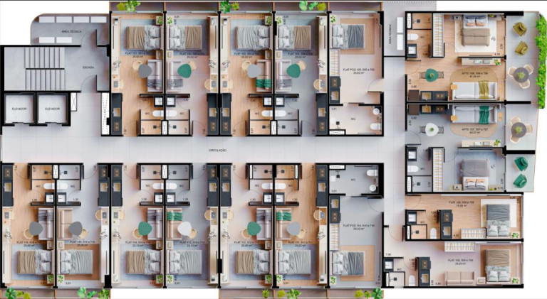 Imagem Apartamento à Venda, 25 m² em Tambaú - João Pessoa Imagem Apartamento à Venda, 25 m² em Tambaú - João Pessoa