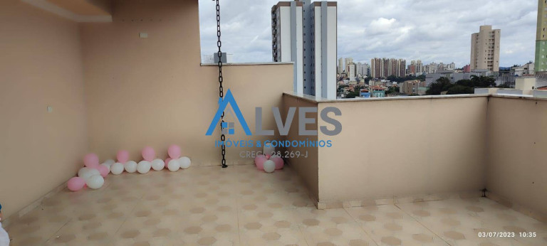 Apartamento com 2 Quartos à Venda, 85 m² em Vila Príncipe De Gales - Santo André