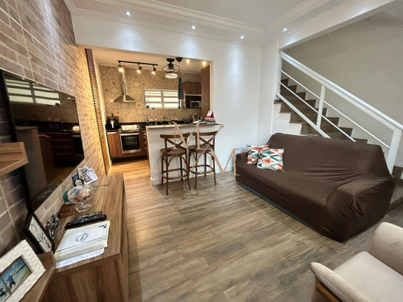 Imagem Casa com 3 Quartos à Venda, 130 m² em Macuco - Santos Imagem Casa com 3 Quartos à Venda, 130 m² em Macuco - Santos