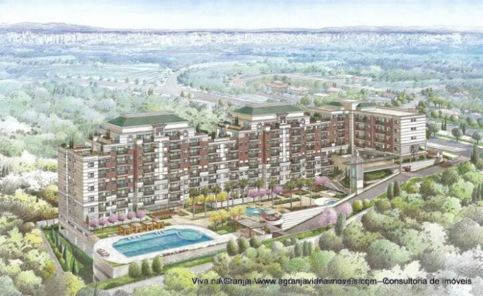Imagem Apartamento com 1 Quarto para Alugar, 38 m² em Granja Viana - Cotia Imagem Apartamento com 1 Quarto para Alugar, 38 m² em Granja Viana - Cotia