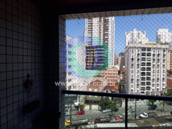 Imagem Apartamento com 3 Quartos à Venda, 107 m² em Campo Grande - Santos