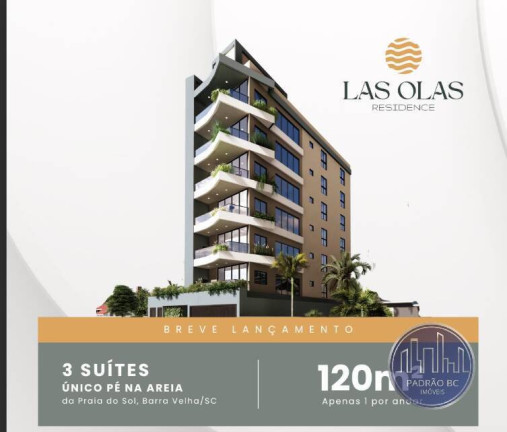 Imagem Apartamento com 3 Quartos à Venda, 120 m² em Itajuba - Barra Velha