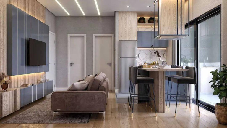 Imagem Apartamento com 1 Quarto à Venda, 32 m² em Cidade Industrial - Curitiba
