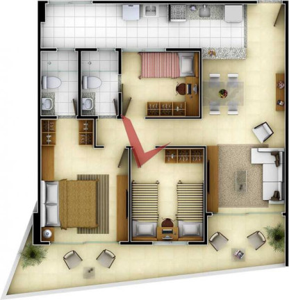 Imagem Apartamento com 3 Quartos à Venda, 80 m² em Aldeota - Fortaleza Imagem Apartamento com 3 Quartos à Venda, 80 m² em Aldeota - Fortaleza