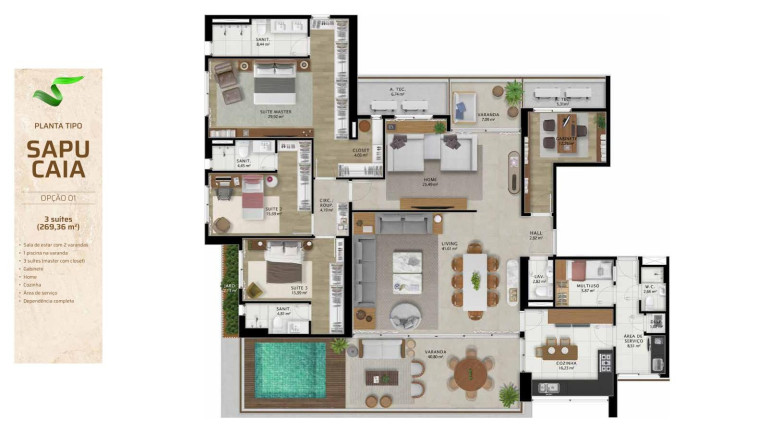 Imagem Apartamento com 4 Quartos à Venda, 225 m² em Horto Florestal - Salvador Imagem Apartamento com 4 Quartos à Venda, 225 m² em Horto Florestal - Salvador