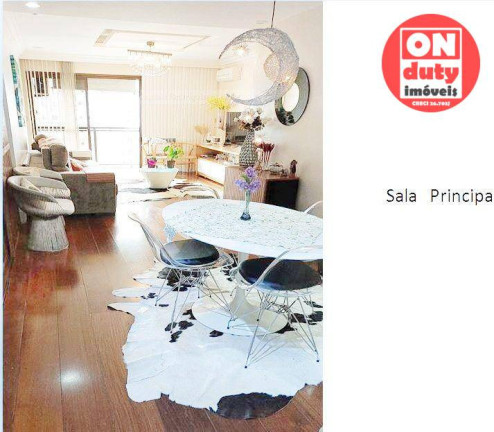 Apartamento com 3 Quartos à Venda, 135 m² em Pompéia - Santos