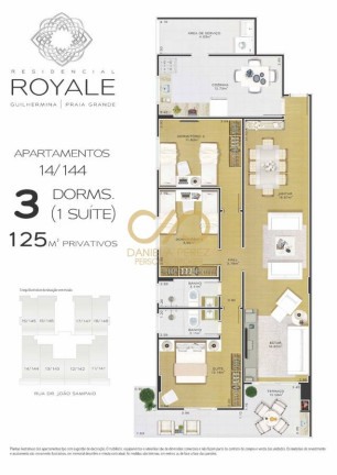 Imagem Apartamento com 3 Quartos à Venda, 125 m² em Guilhermina - Praia Grande Imagem Apartamento com 3 Quartos à Venda, 125 m² em Guilhermina - Praia Grande