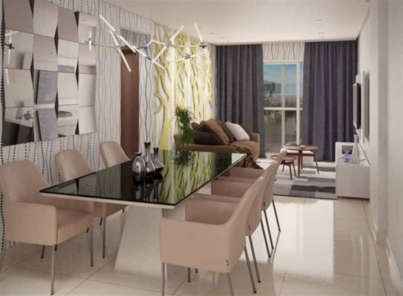 Apartamento com 2 Quartos à Venda, 88 m² em Ocian - Praia Grande