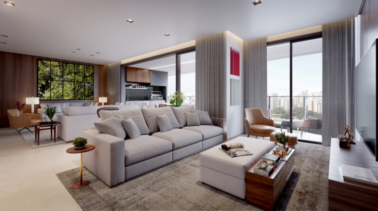 Imagem Apartamento com 3 Quartos à Venda, 158 m² em Brooklin - São Paulo Imagem Apartamento com 3 Quartos à Venda, 158 m² em Brooklin - São Paulo
