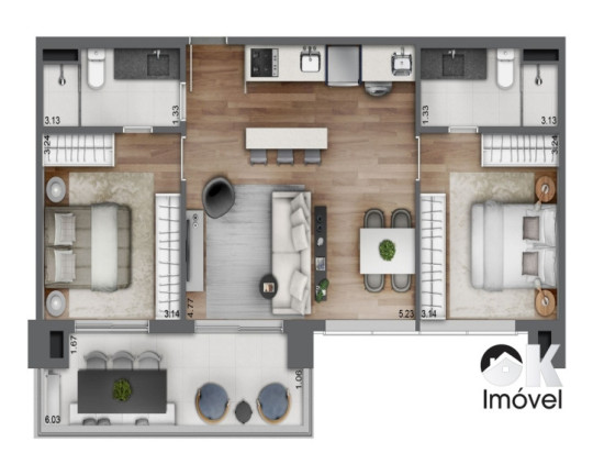 Imagem Apartamento com 2 Quartos à Venda, 79 m² em Jardim Paulista - São Paulo Imagem Apartamento com 2 Quartos à Venda, 79 m² em Jardim Paulista - São Paulo